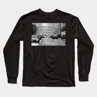 Traffic in the Winter. Long Sleeve T-Shirt